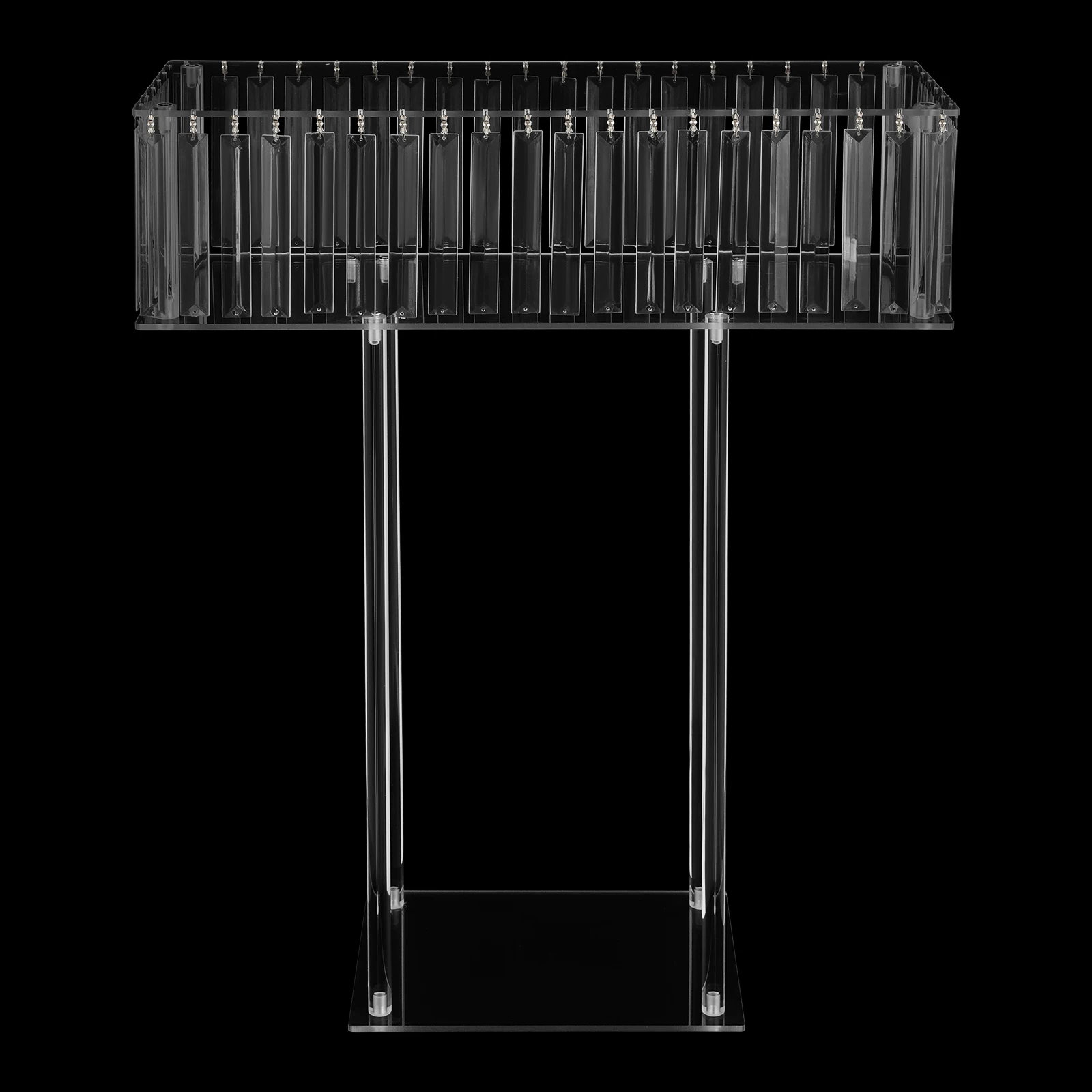 Acrylic Flower Stand Wedding Flowers Display Rack Modern for Wedding Decorations, Parties, Birthdays, Home Decor, Etc