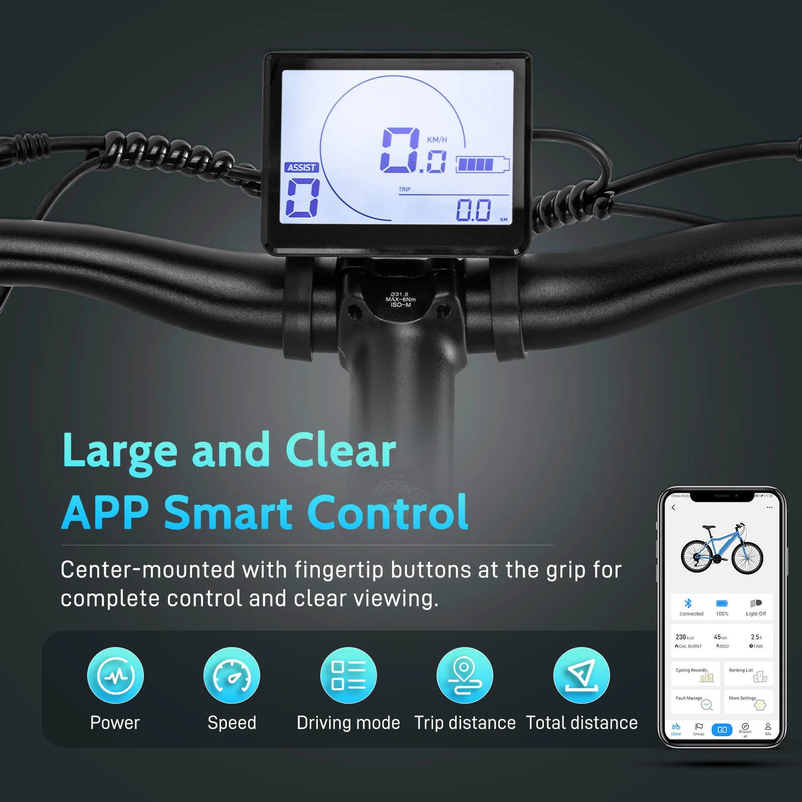 FAFREES FM8 Electric Bicycle 250W Motor 36V14.5AH Lithium Battery Adult City Riding Electric Bike 27.5-Inch Tire Mountain E-bike