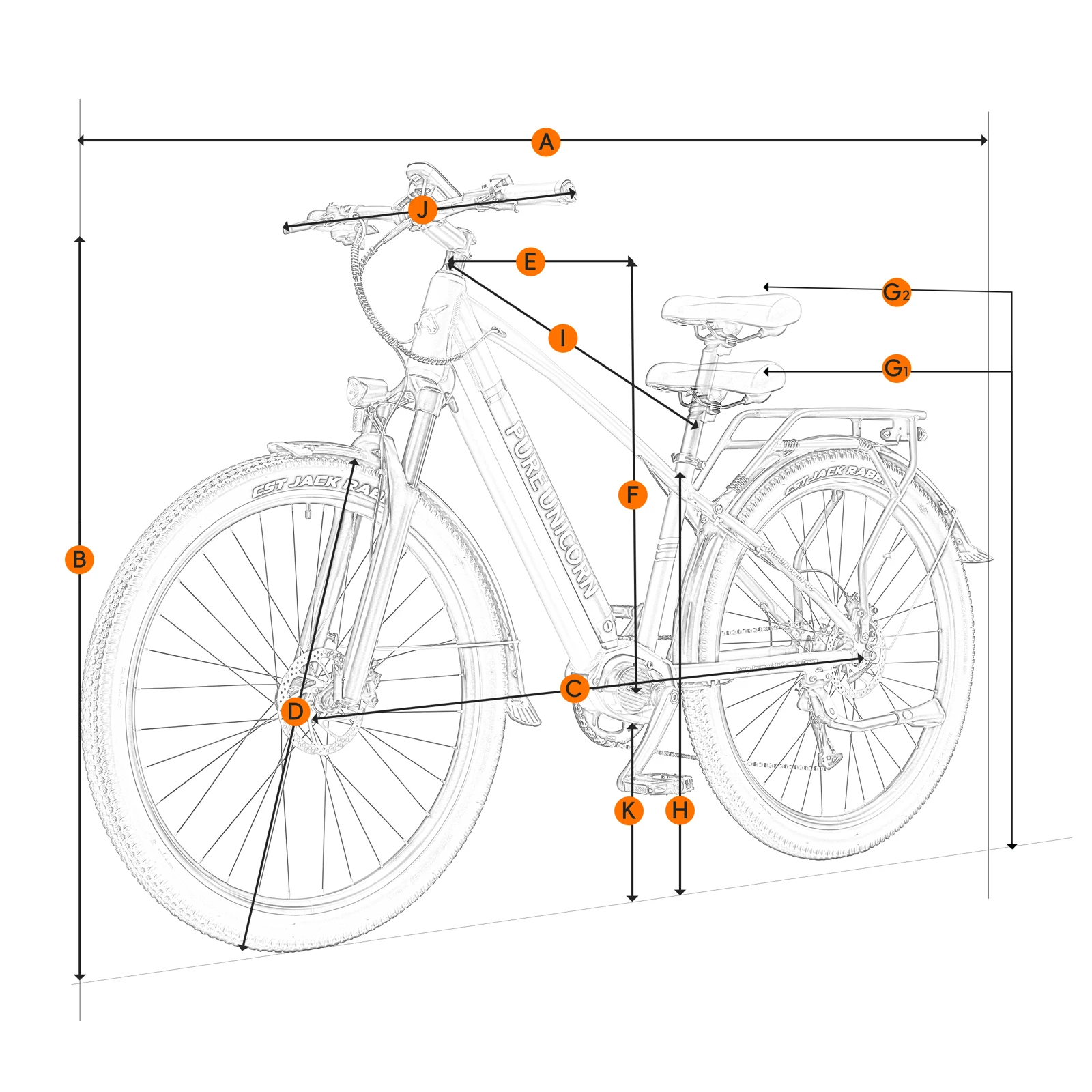PURE UNICORN U6 Mid Motor Electric Bike 90Nm 48V 14Ah 500W Torque Sensors E-Bbike 35km/h 29Inch E Bike Adult With Air Suspension