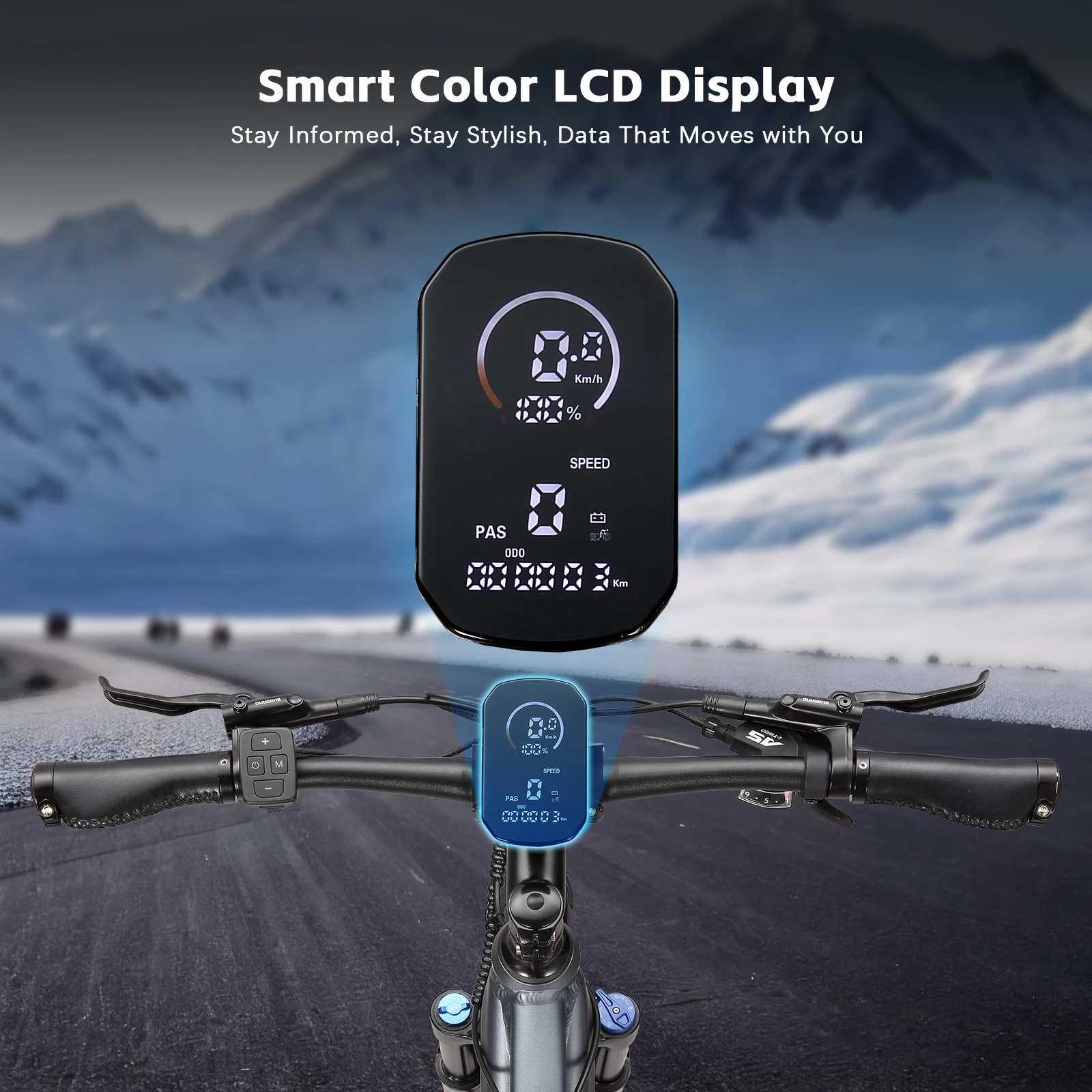 PURE UNICORN U6 Mid Motor Electric Bike 90Nm 48V 14Ah 500W Torque Sensors E-Bbike 35km/h 29Inch E Bike Adult With Air Suspension