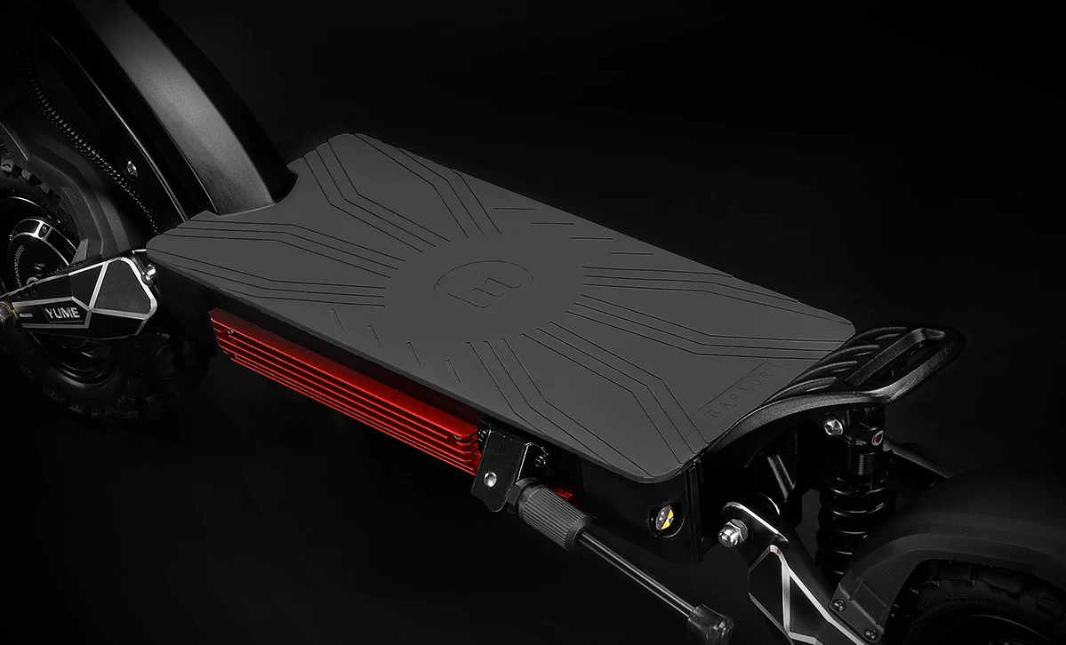 YUME Raptor 2*3000W Dual Motor Electric Scooter Adult Foldable Off Road Electric Scooter 60V-30AH Max Speed 85KM/H