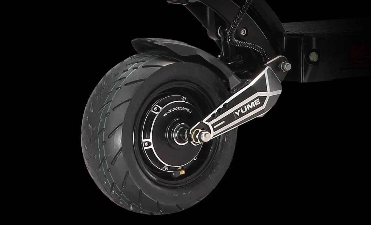 YUME Raptor 2*3000W Dual Motor Electric Scooter Adult Foldable Off Road Electric Scooter 60V-30AH Max Speed 85KM/H