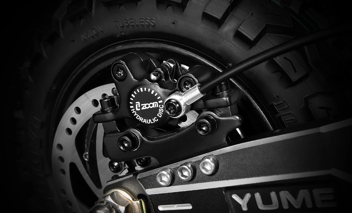 YUME Raptor 2*3000W Dual Motor Electric Scooter Adult Foldable Off Road Electric Scooter 60V-30AH Max Speed 85KM/H