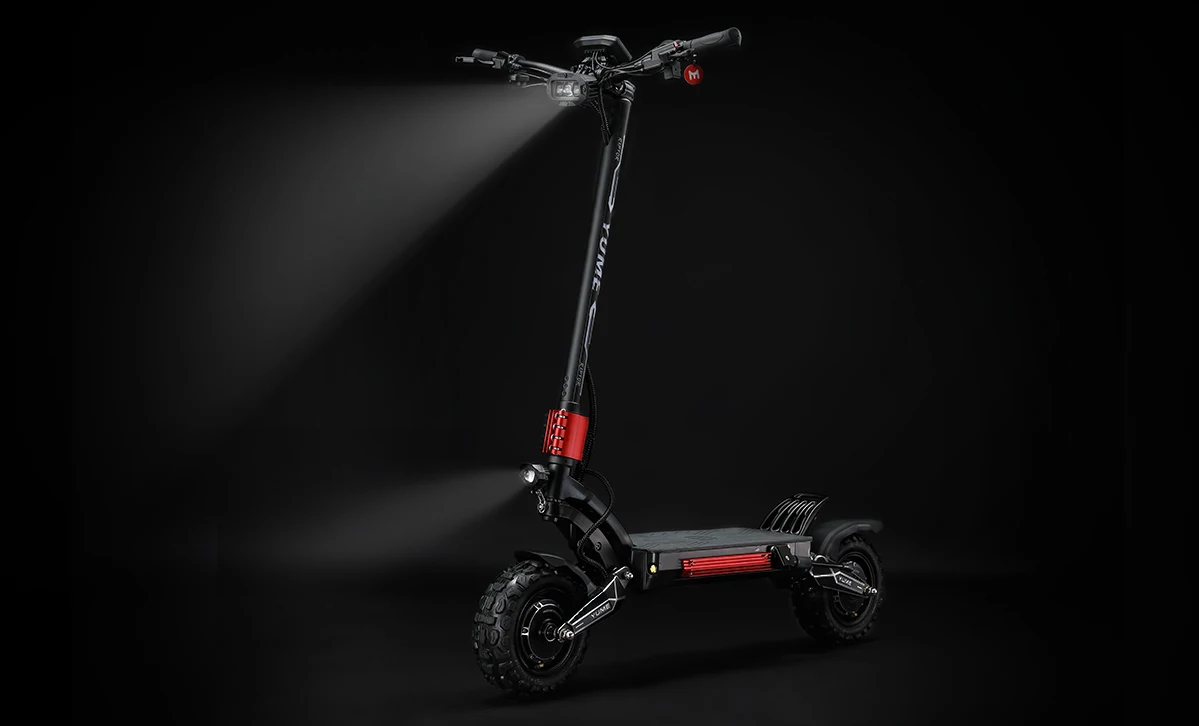 YUME Raptor 2*3000W Dual Motor Electric Scooter Adult Foldable Off Road Electric Scooter 60V-30AH Max Speed 85KM/H