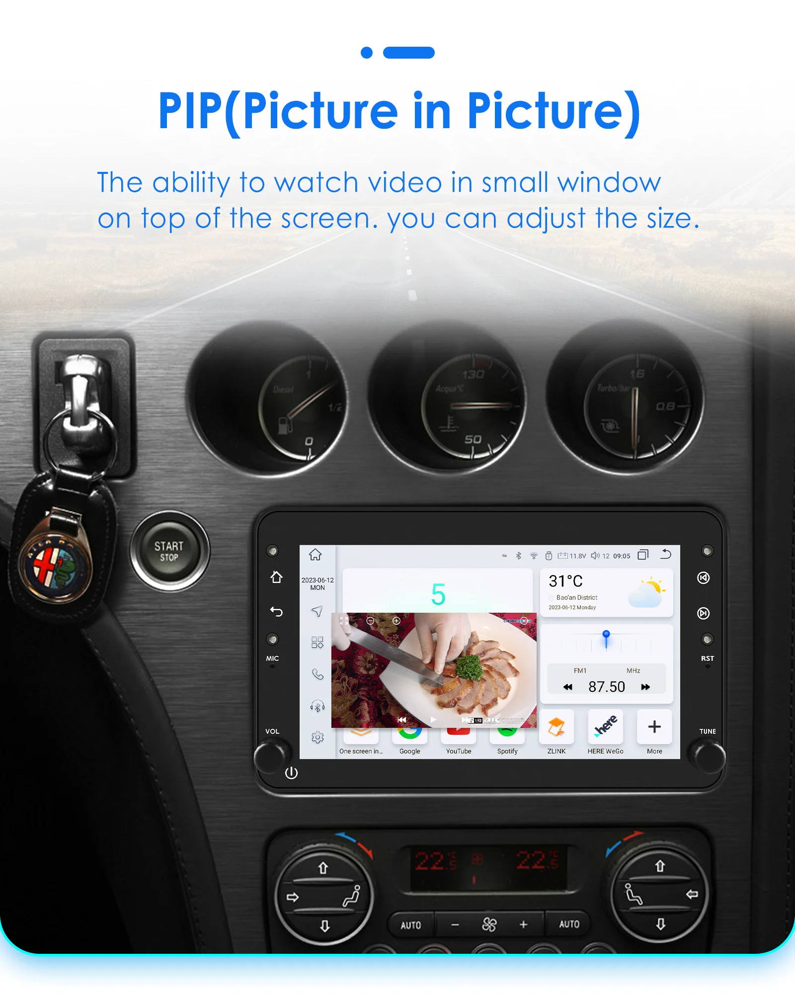 Android Car Radio for Alfa Romeo 159 Brera Spider Sportwagon Car Multimedia 1Din Wireless Carplay autoradio 7862 Intelligent GPS