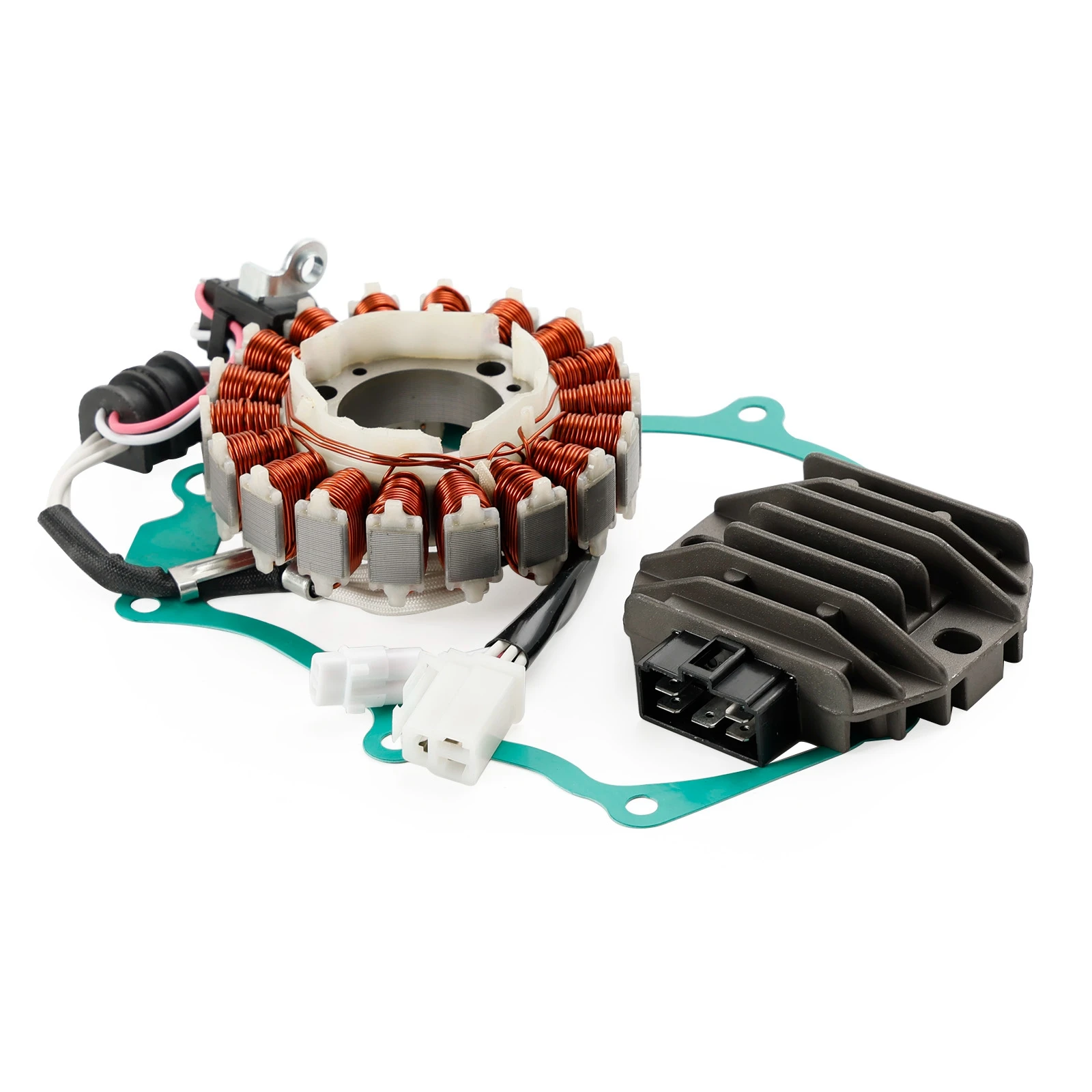 Artudatech Generator Stator Regulator & Gasket For Beta RR 125 LC 125LC 4T Enduro 2013 2014 2015 2016 2017 2018 2019 2020 2021