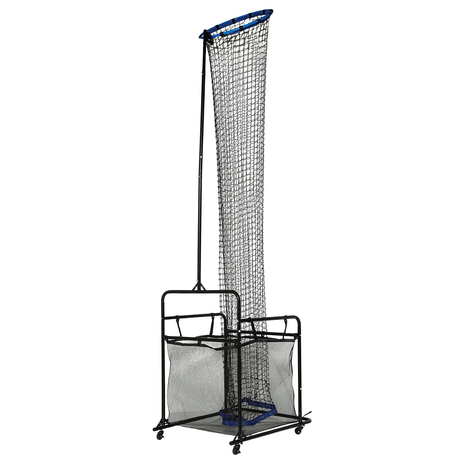 Height and Angle Adjustable Volleyball Setter Training Equipment| Rolling Volleyball Setting Trainer Setter Net