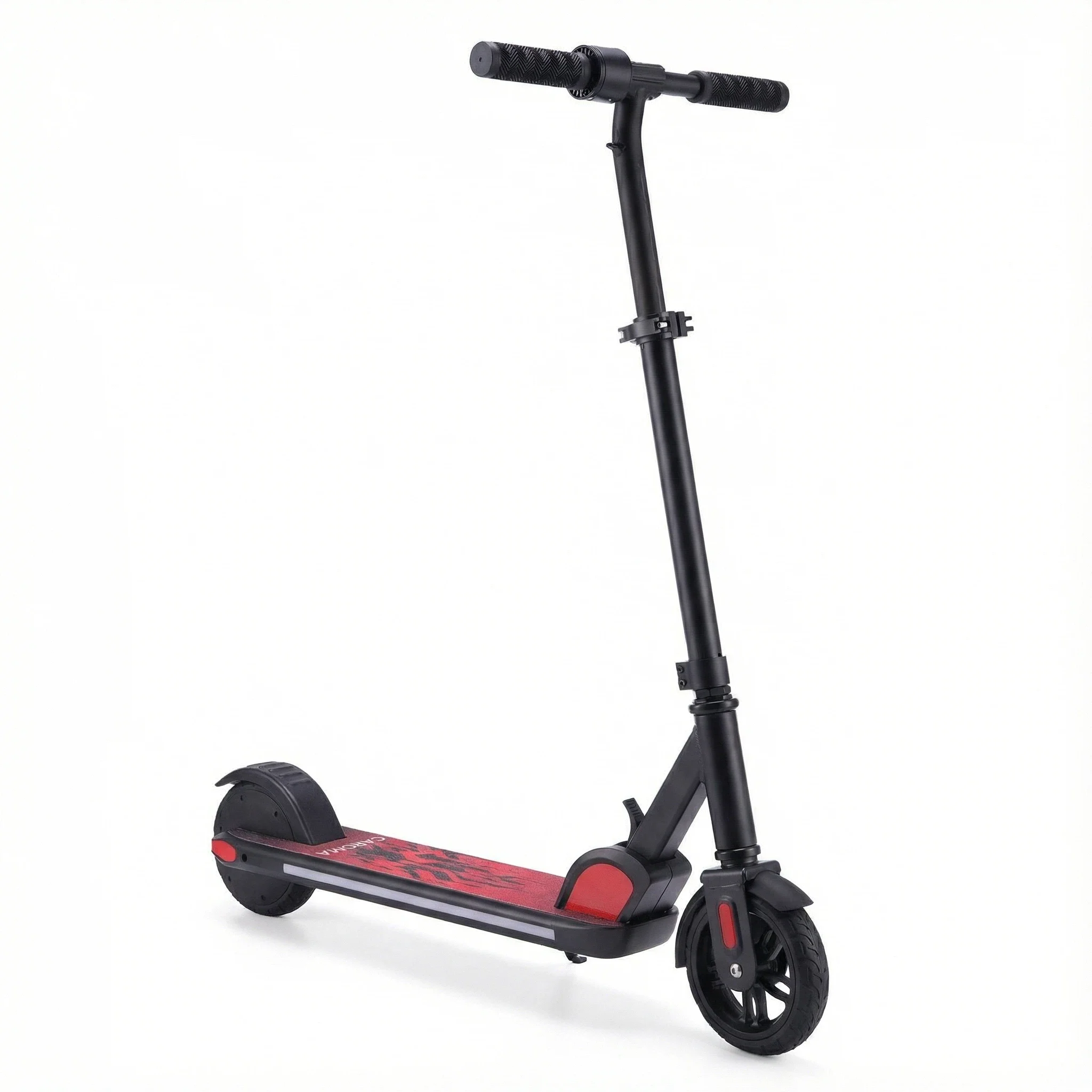 Child Electric Scooter 150W for Ages 6-12, 10 MPH & 7 Mile Range, Adjustable Speed & Height, Colorful LED Lights & Display
