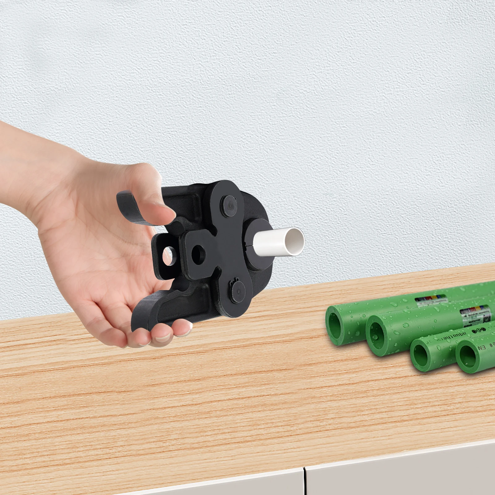 Hardened Steel Pipe Pressing Crimping Tools Press Jaw with 4 Types of TH Molds for Connecting Aluminum-Plastic Pipes