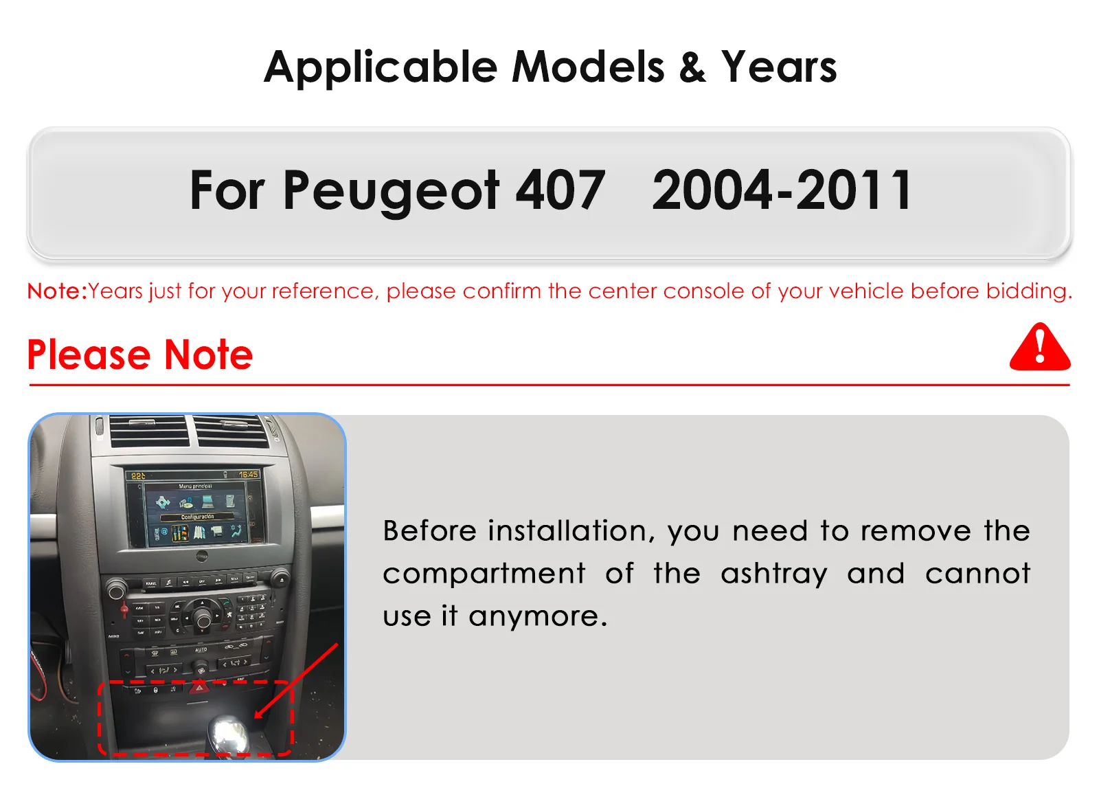 2din Android Car Radio for Peugeot 407 2004 - 2011 6115 GPS Car Intelligent 360Cam Wireless Carplay 9.7inch Vertical Screen WIFI