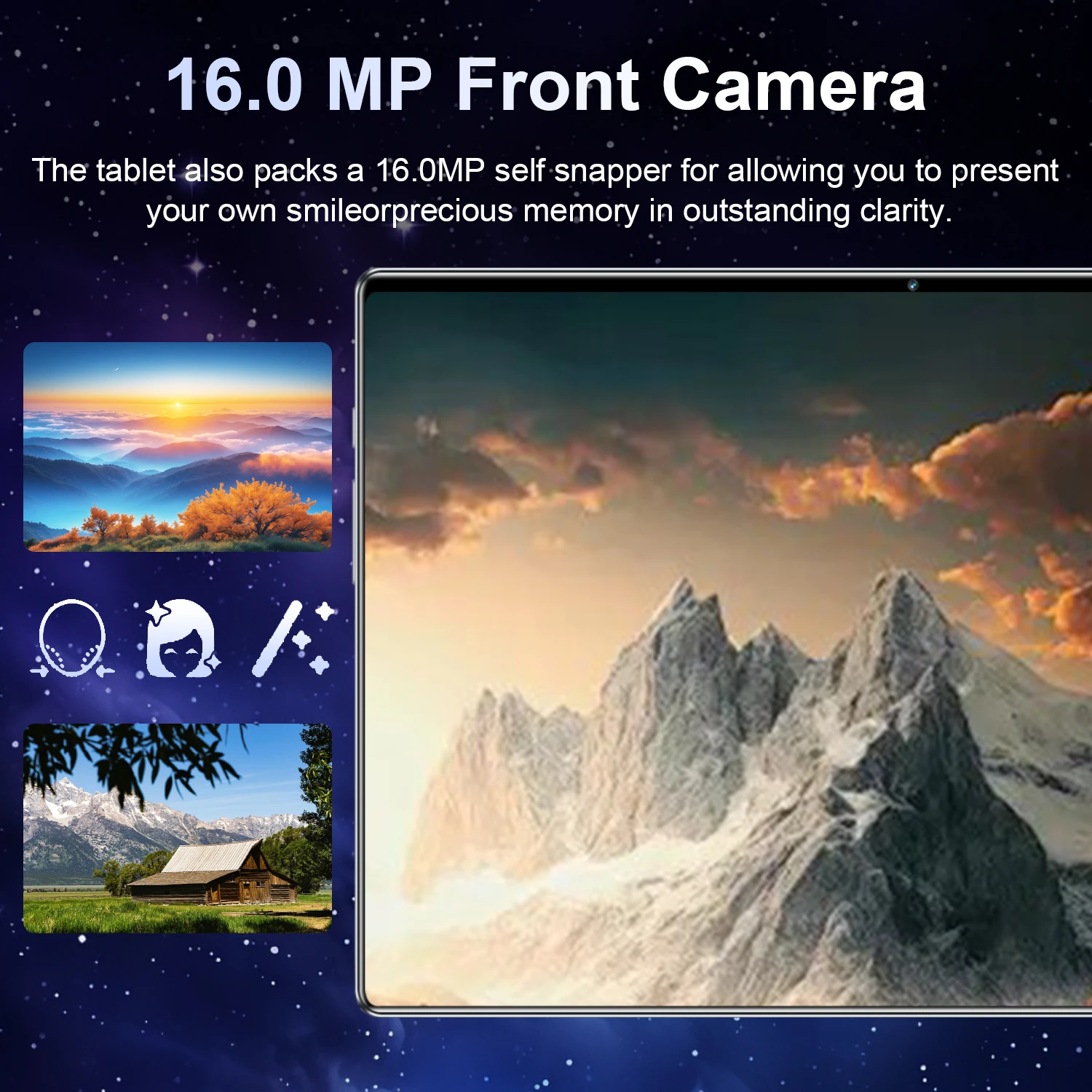 10.32 Inch Tablet Pc Android 13.0 Google Play 14 Core Dual Cameras Dual SIM 5G Phone Call Tablets Bluetooth Wifi 16GB + 1TB ROM