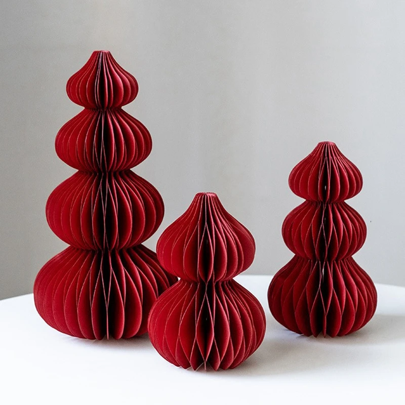 Chinese New Year Decorations 2026 Honeycomb Hanging Ornament Spring Festival Wedding Decoration Lunar New Year tet Decorations