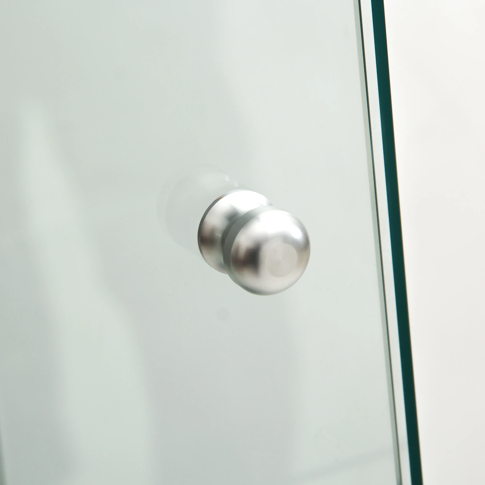 4-layer glass glass cabinet, glass cabinet with LED living room, modern glass Collection cabinet, glass cabinet, with mirror rear panel