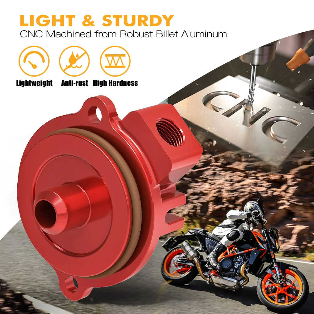 For KTM 690 SMC R/RA 690 Enduro R/RA 690 Duke /R/A/RA 2012-2023 Engine Oil Filter Cap Cover For Husqvarna 701 /Supermoto 701 Enduro 2016-2023 GasGas 700 ES/SM