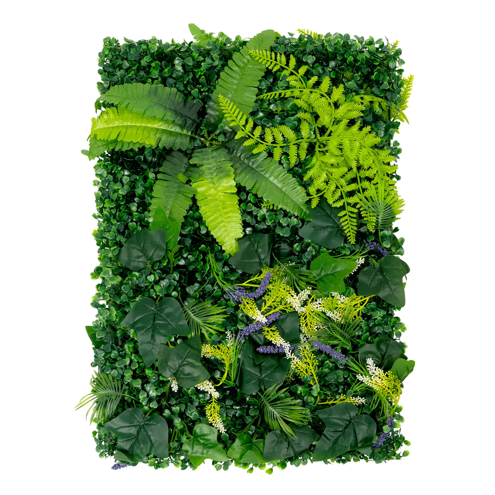 6PCS 60x40cm Artificial Grass Wall Panels - UV Protected Greenery Hedge for Indoor/Outdoor Wedding/Garden Decor