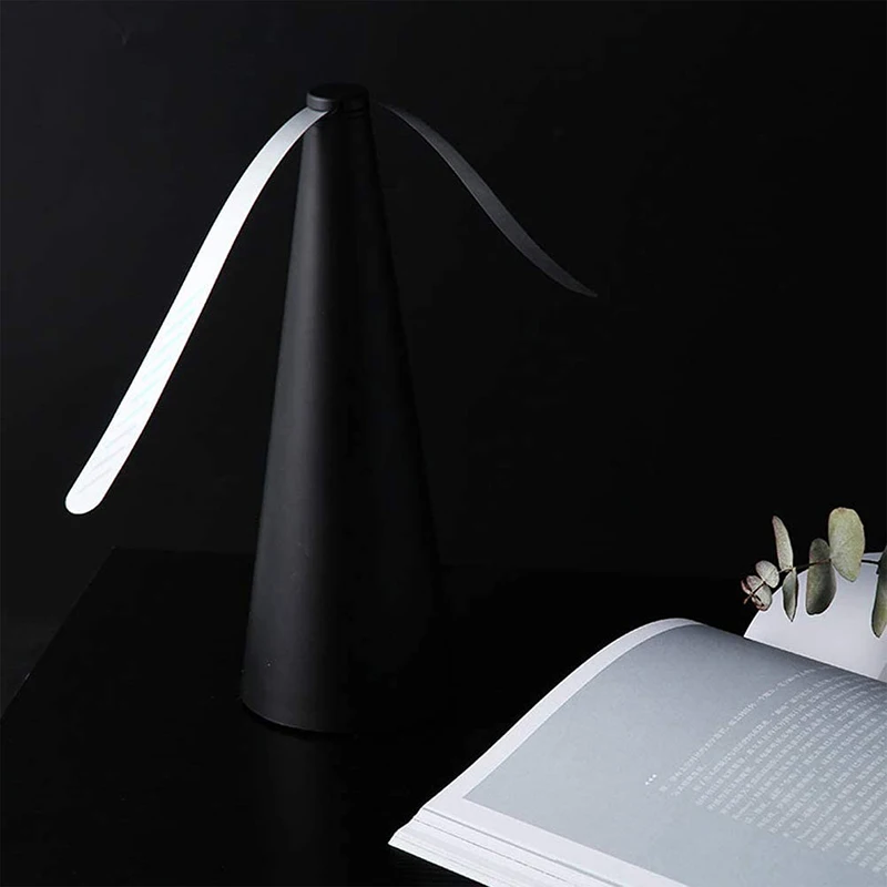 Rechargeable/dry cell Outdoor Multifunctional Fly Repellent 360° Rotation Fan-type Food Protector Pest Drive Away Table Fan