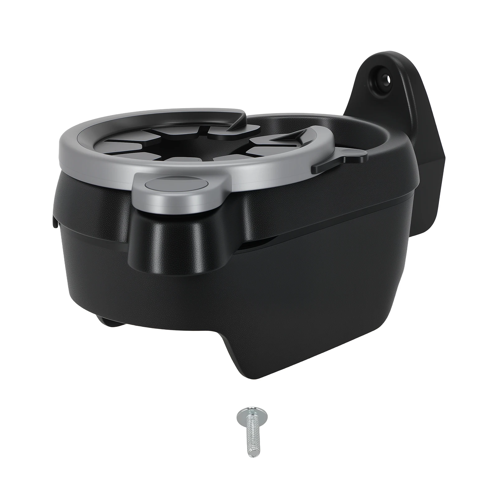 Centre Black Cup Holder for Smart Fortwo 2007-2014 A4518100370 Front ABS PC