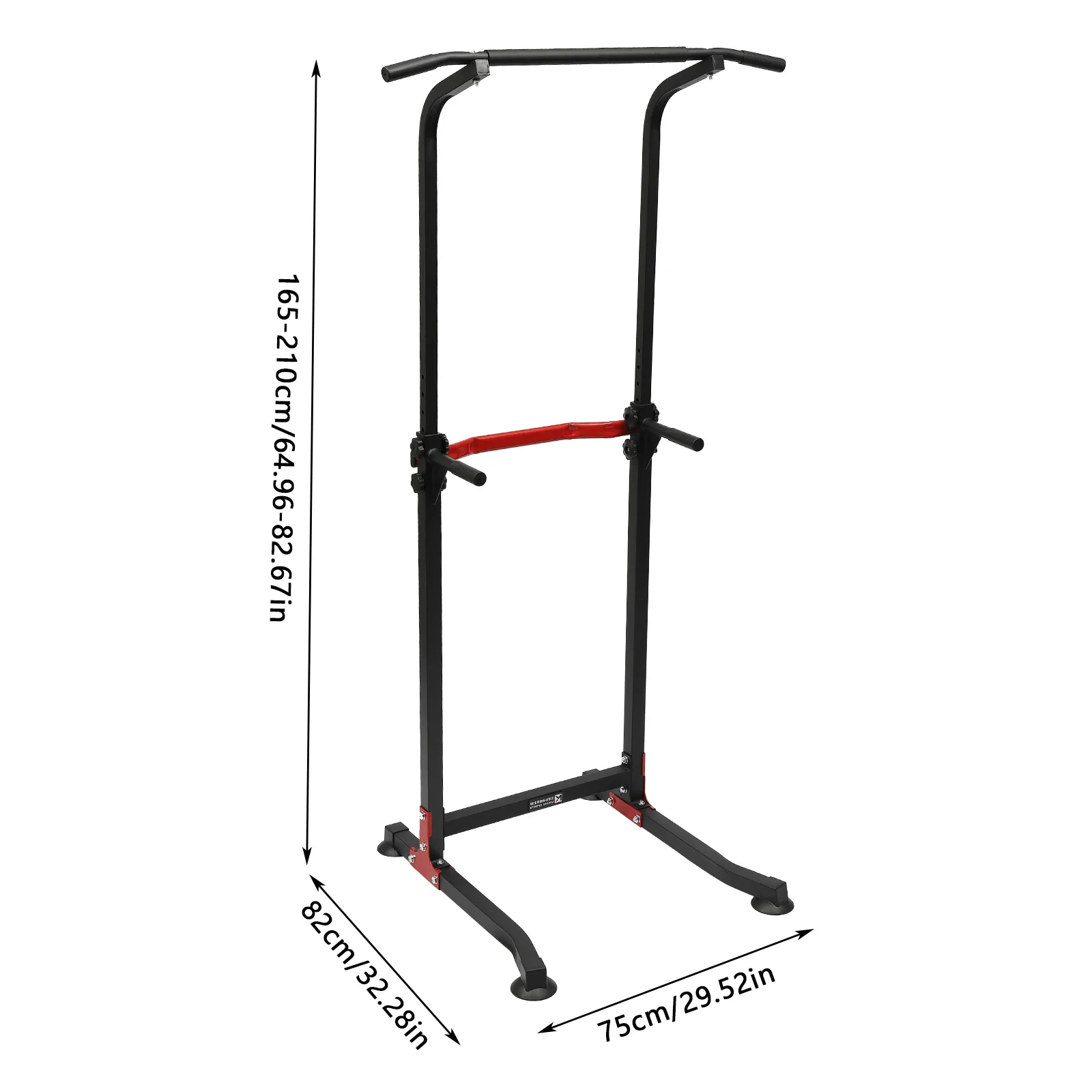 Multifunction traction training device, Height adjustable Indoor/ outdoor traction bar for home& gym, Fitness device 150 kg Load