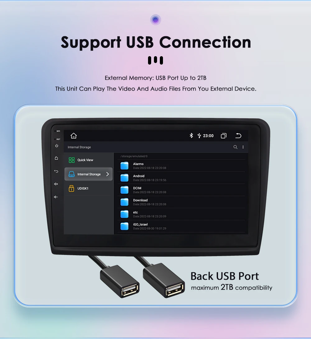 OSSURET CarPlay Android 12 Car Radio For Skoda Superb 2 B6 2008 - 2015 Car Multimedia Player Navi GPS 2din 4G autoradio RDS 7862
