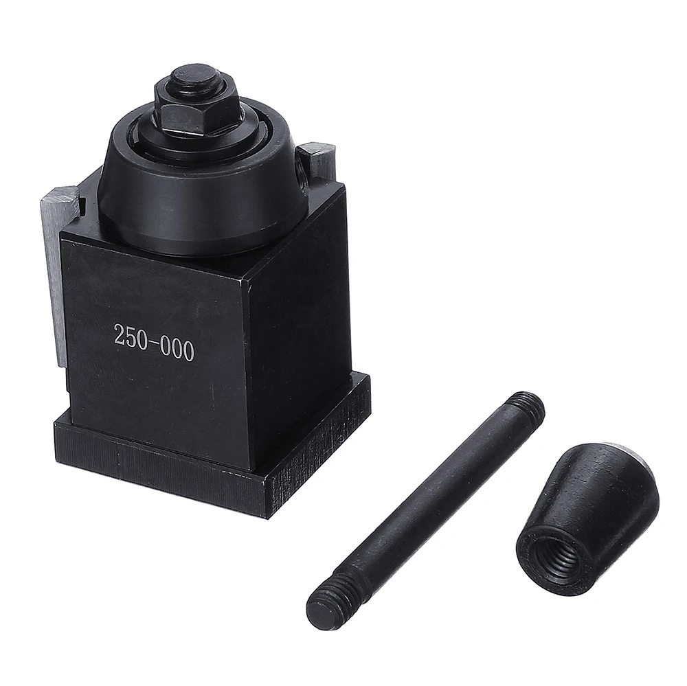 Tool Post Holder Quick Change Toolpost Lathe Tool Holder Lathe Accessary for 250-000/250-001/250-002/250-007/250-010