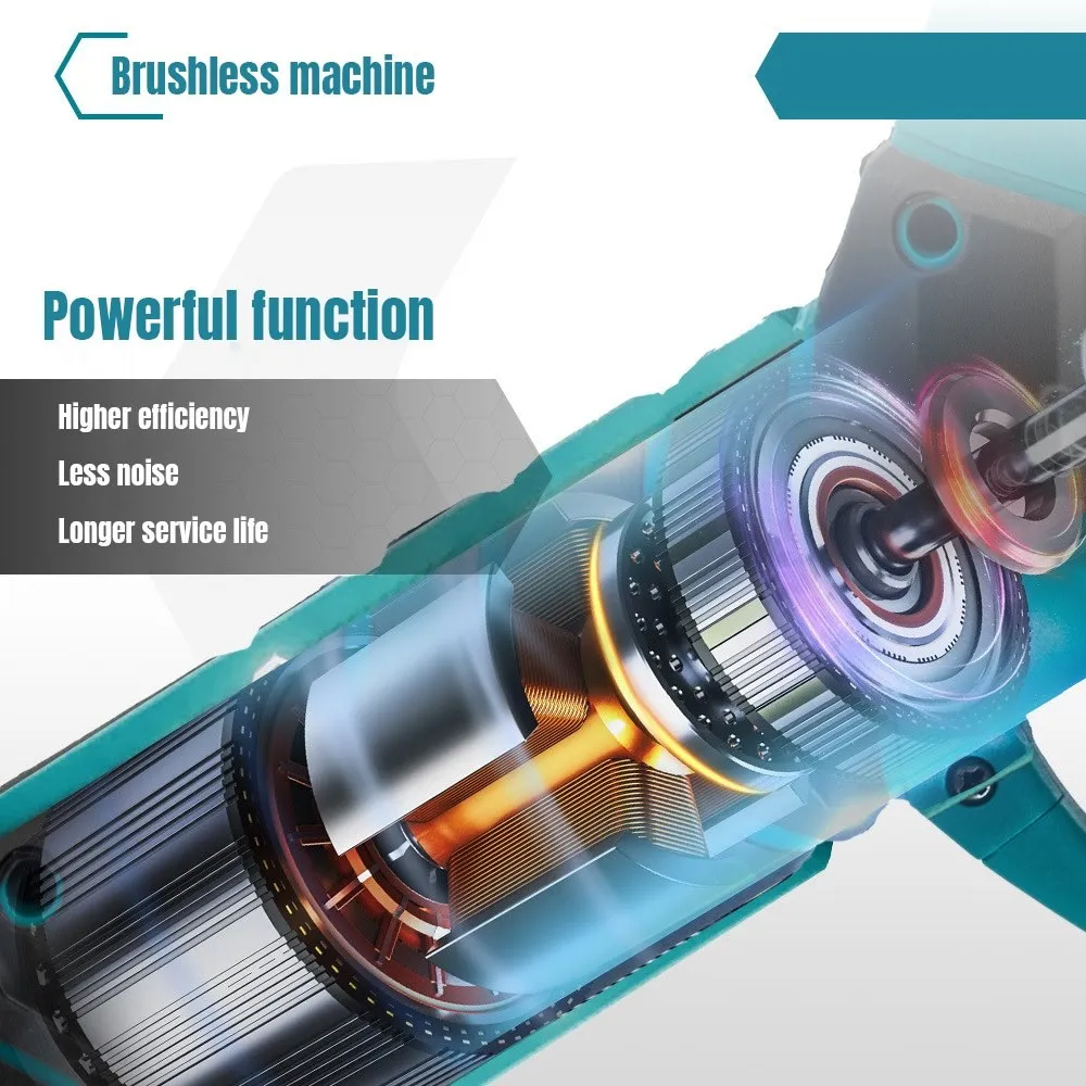 30mm Brushless Electric Pruning Shears 2 Gears Cordless Rechargeable Fruit Tree Bonsai Pruning Power Tool For Makita 18V Battery