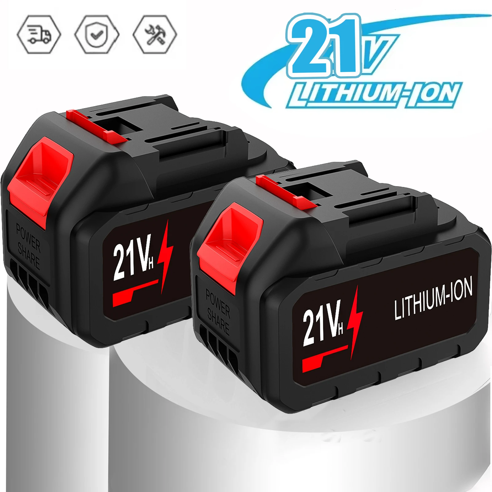 21V 13000mAH Replacement Lithium-ion Battery Series for Makita Power Tool Chainsaw/Impact/Wrench/Angle Grinde/Car Wash Tool