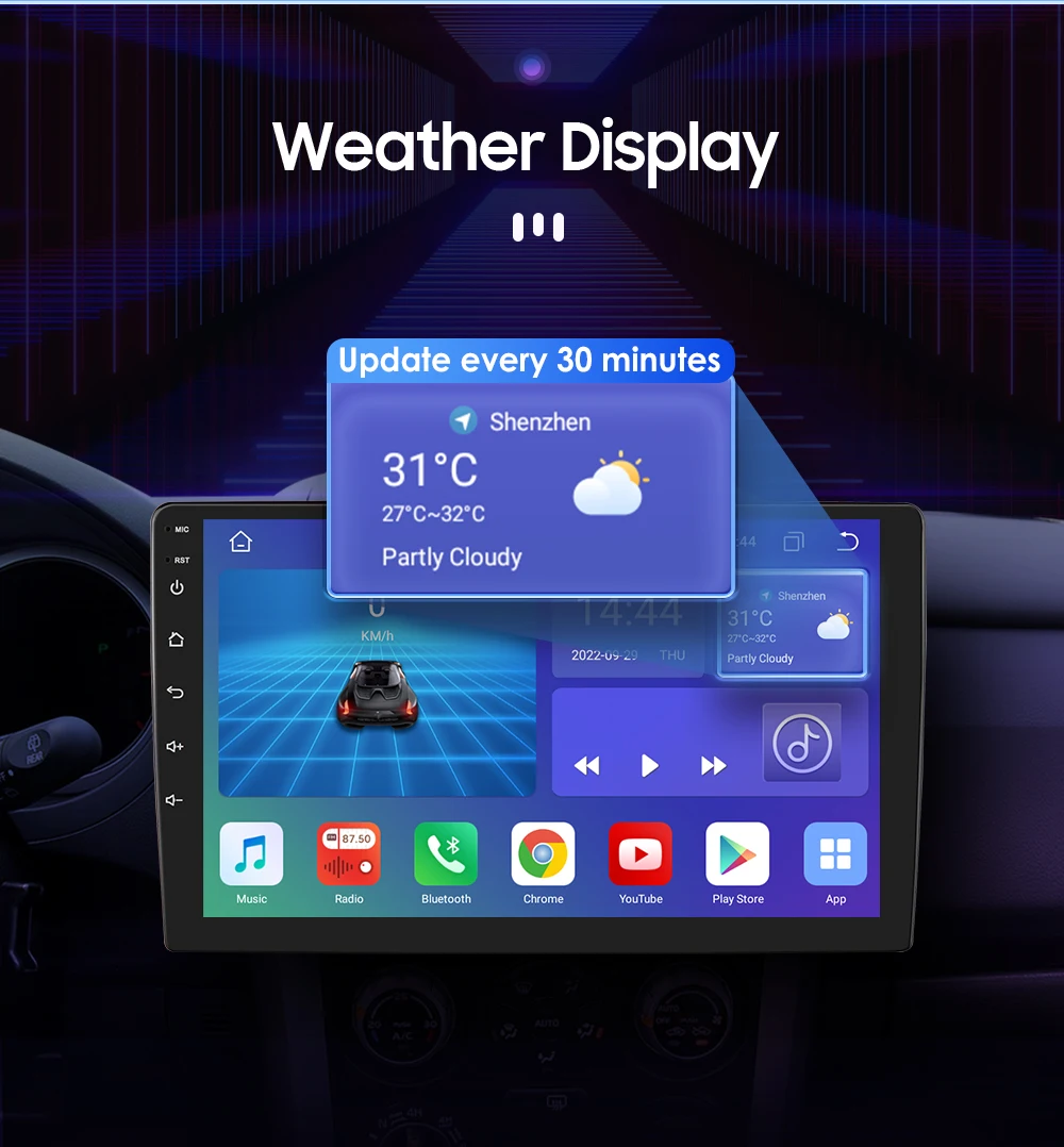 360Camera Carplay Android Car Radio For Hyundai I30 i30 AT MT 2006-2011 Car Multimedia Player Navi GPS 2Din Autoradio 4G-LET RDS
