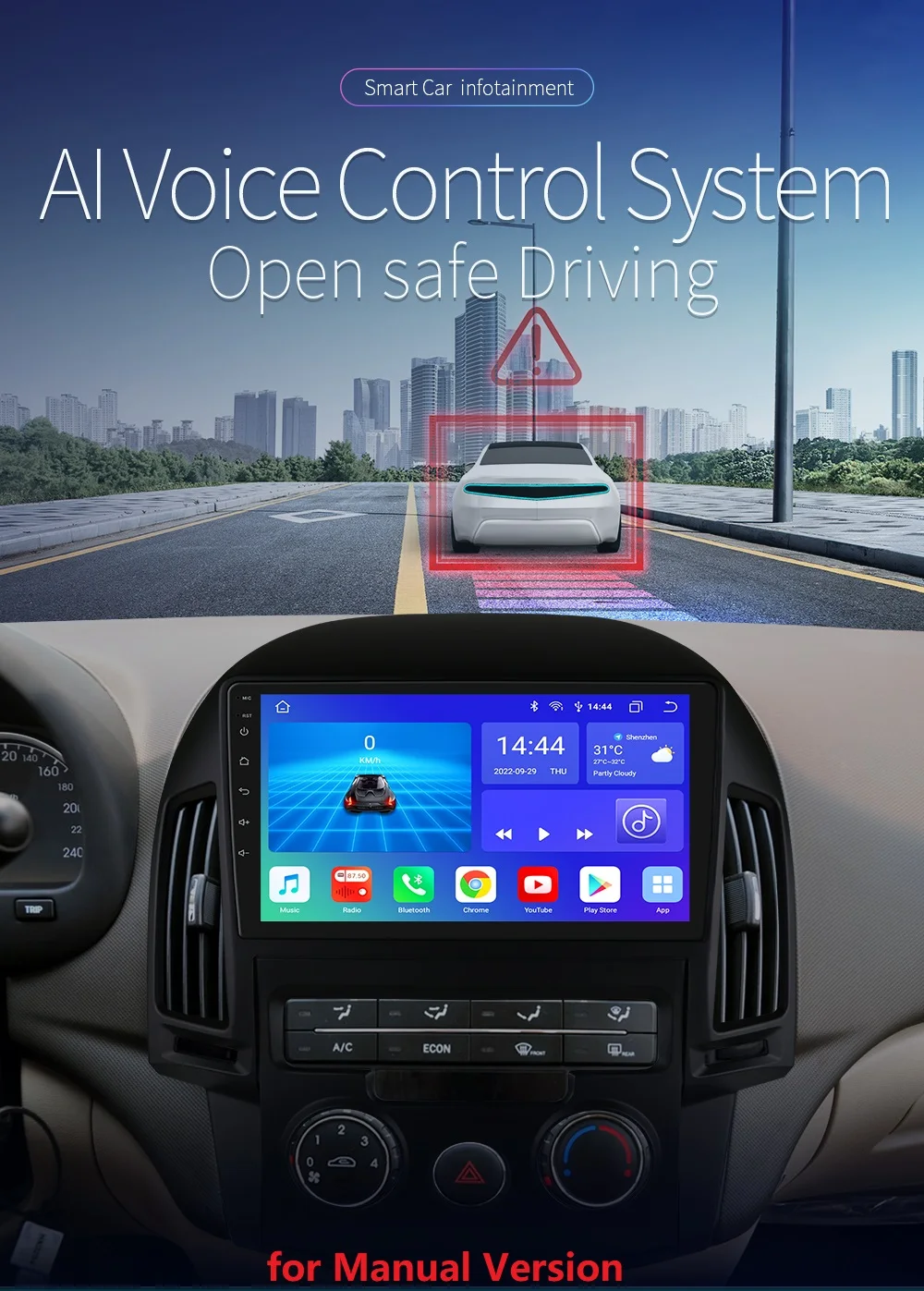 360Camera Carplay Android Car Radio For Hyundai I30 i30 AT MT 2006-2011 Car Multimedia Player Navi GPS 2Din Autoradio 4G-LET RDS