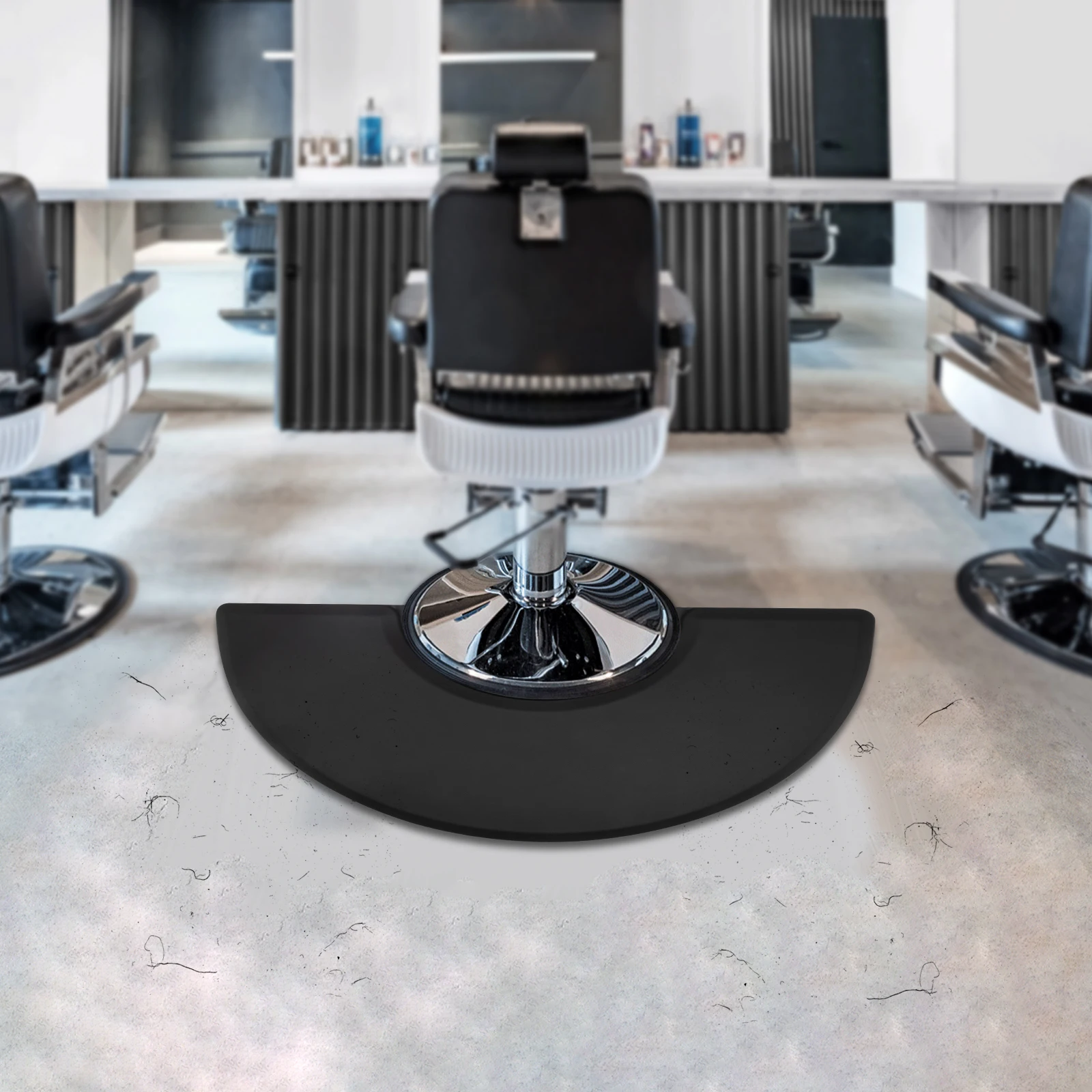 Anti slip PVC hair salon chair cushions suitable for hardwood floors, carpets, hairstylists, hair salons, and hair salons