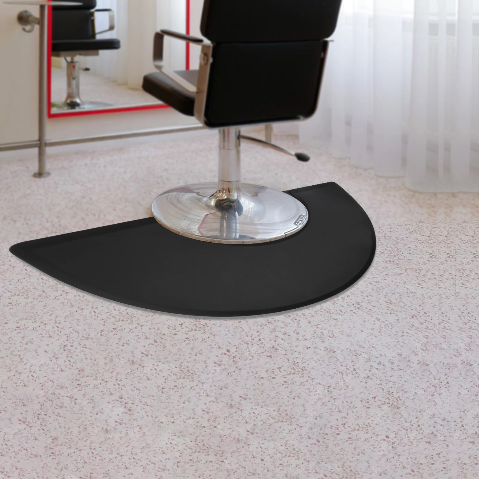 Anti slip PVC hair salon chair cushions suitable for hardwood floors, carpets, hairstylists, hair salons, and hair salons