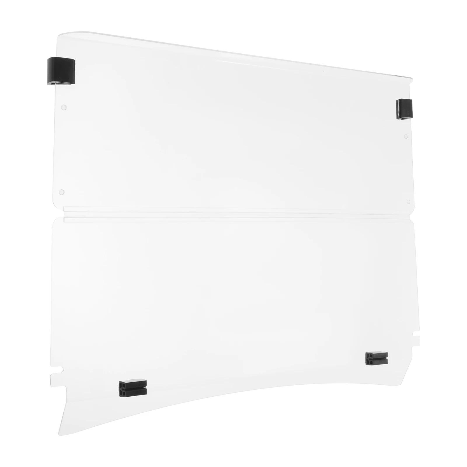 Golf Cart Front Windshield 100.5*82cm/39.5*32.2in Fold Down Impact Resistant Windshield for EZGO TXT Golf Carts After 2014