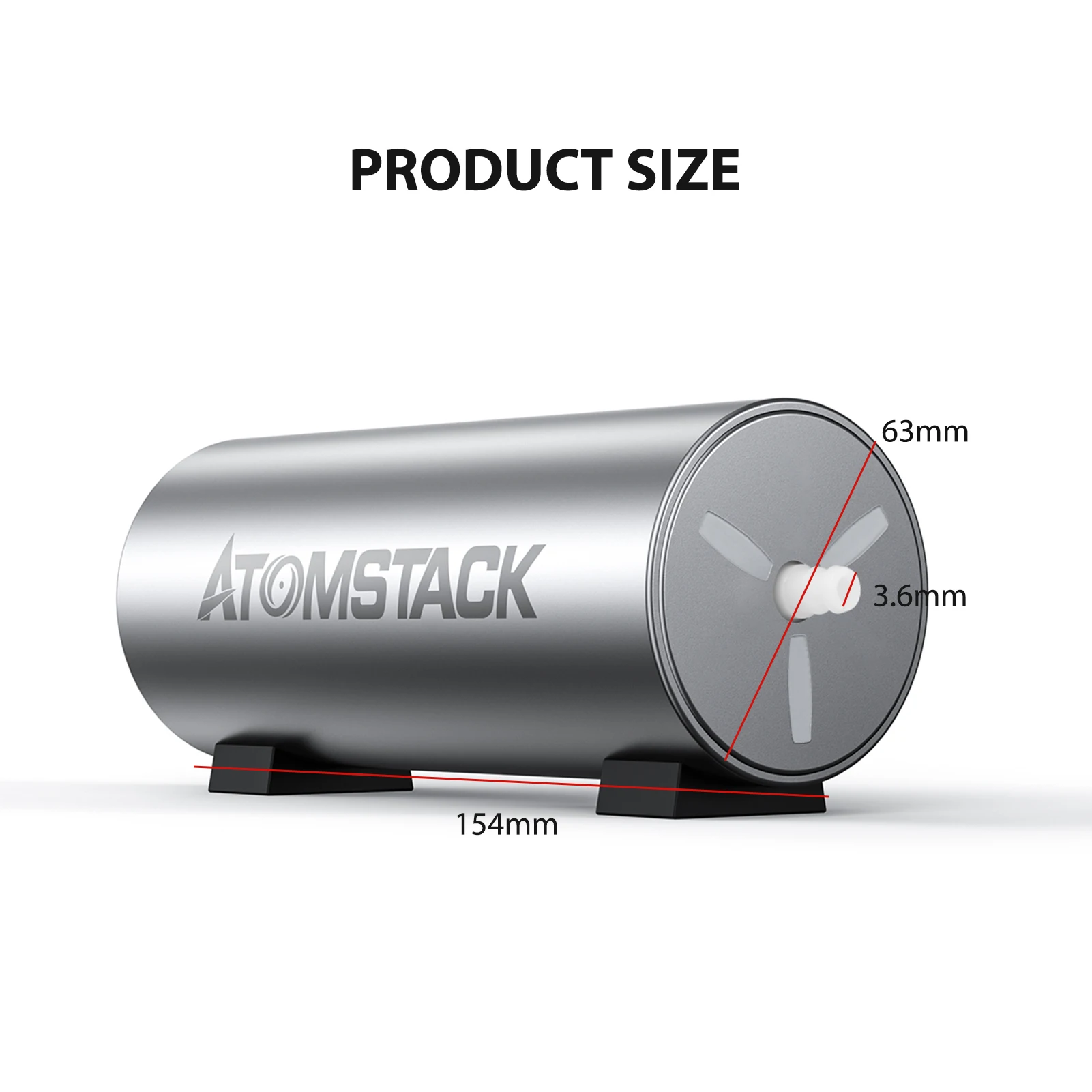 Atomstack Air Assist Set for Laser Engraver Cutter Engraving Cutting Machine Accessories EU