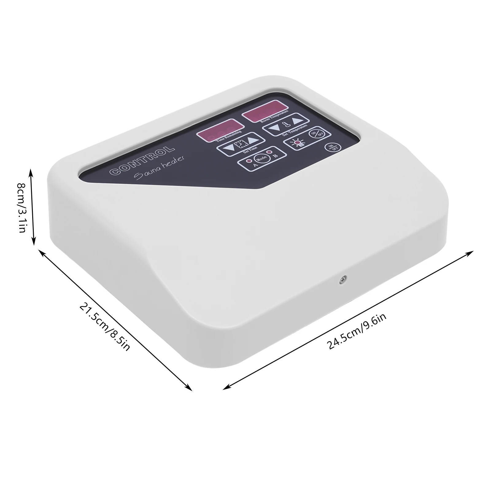 Commercial & Home External Sauna Digital Controller for Sauna Heater Stove 3-9kw 104-221 ℉ Digital Sauna Controller