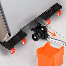 Furniture mover with wheels, 360° rotation, heavy duty furniture lifting and moving tool set, furniture trolley