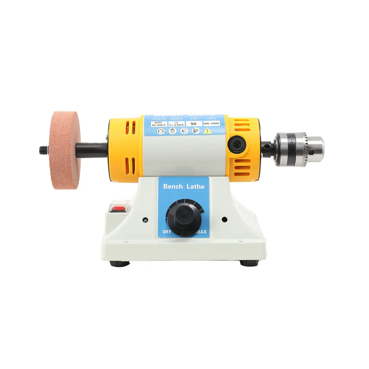 220V 350W Stone Polishing Machine DIY Woodworking Jade Jewelry Dental Bench Lathe Machine Grinding Machine Sanding Tools