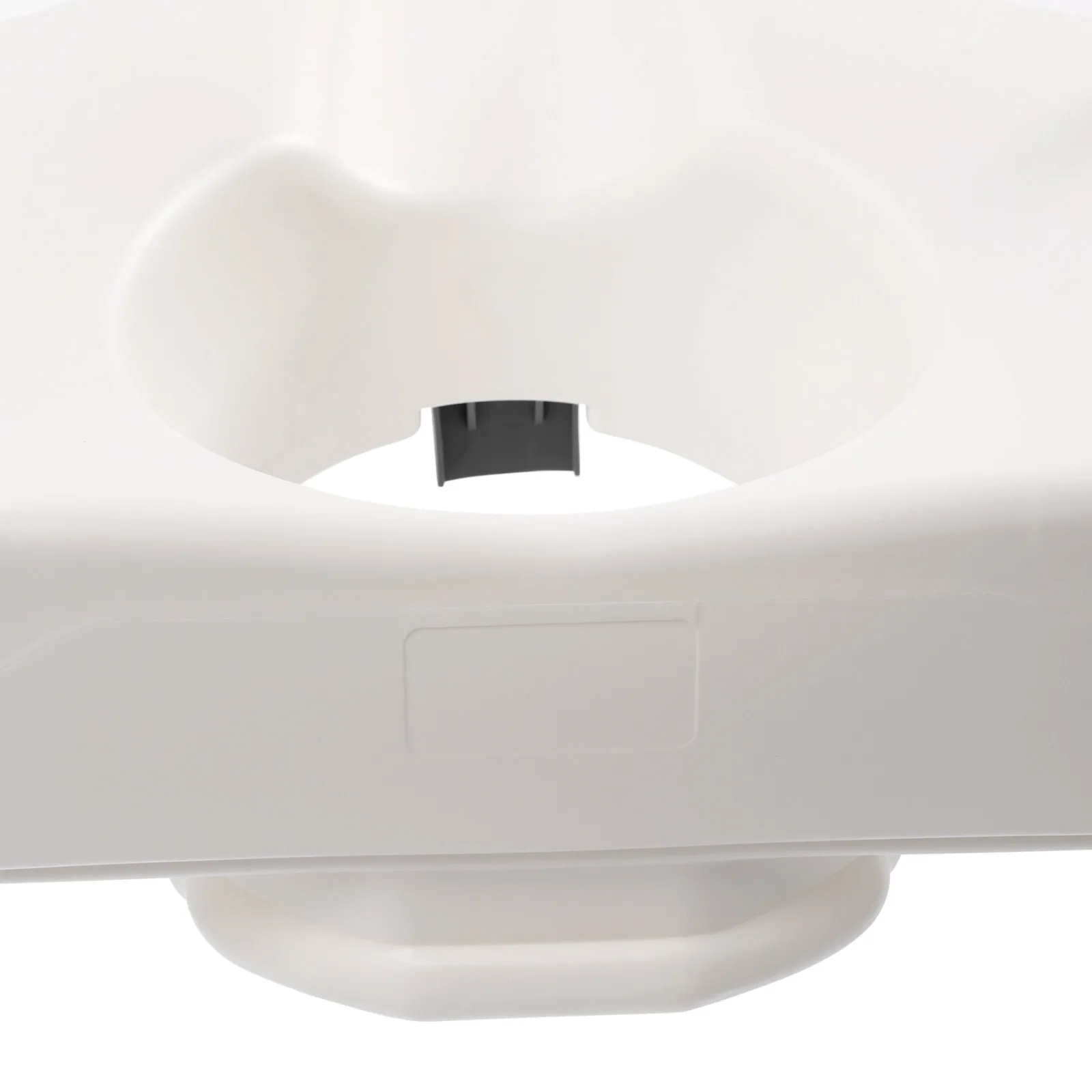 White Elderly Aluminum Alloy Toilet Height Pad With Armrest Toilet Seat Raiser & Safety Frames for Elder Suitable For Disabled