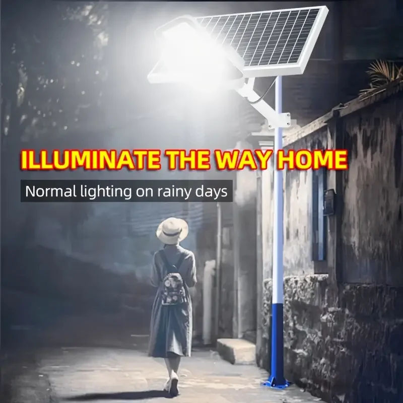 Super Bright Split solar street light Waterproof LED Solar Street Light Backyard Street Lamps Security Flood Lighting wall lamp