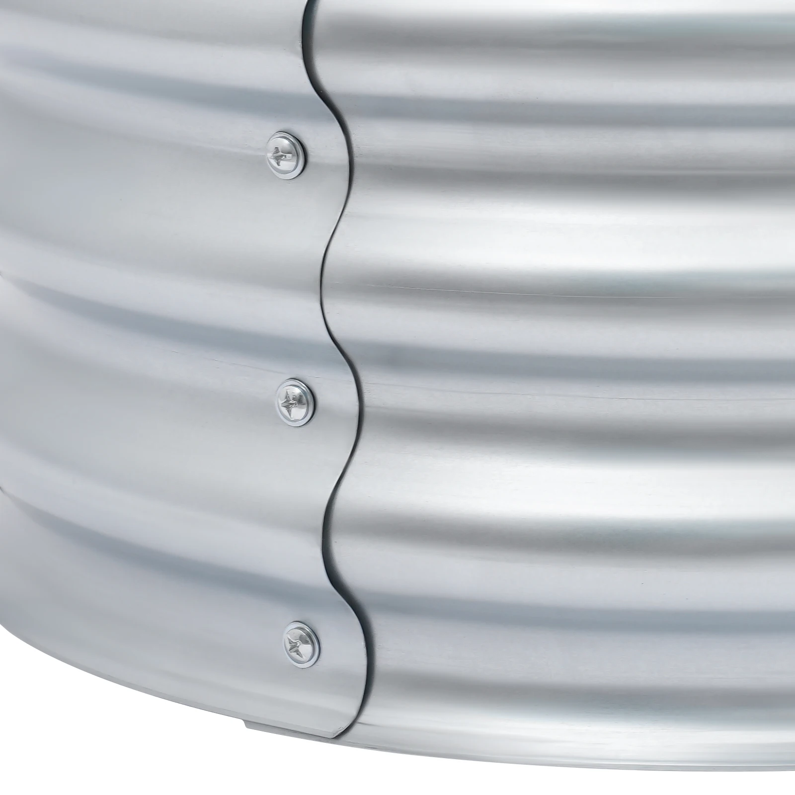 Round Metal Planter Raised Garden Bed Raised Planter Box for Planting Ideal Size for Your Green Oasis