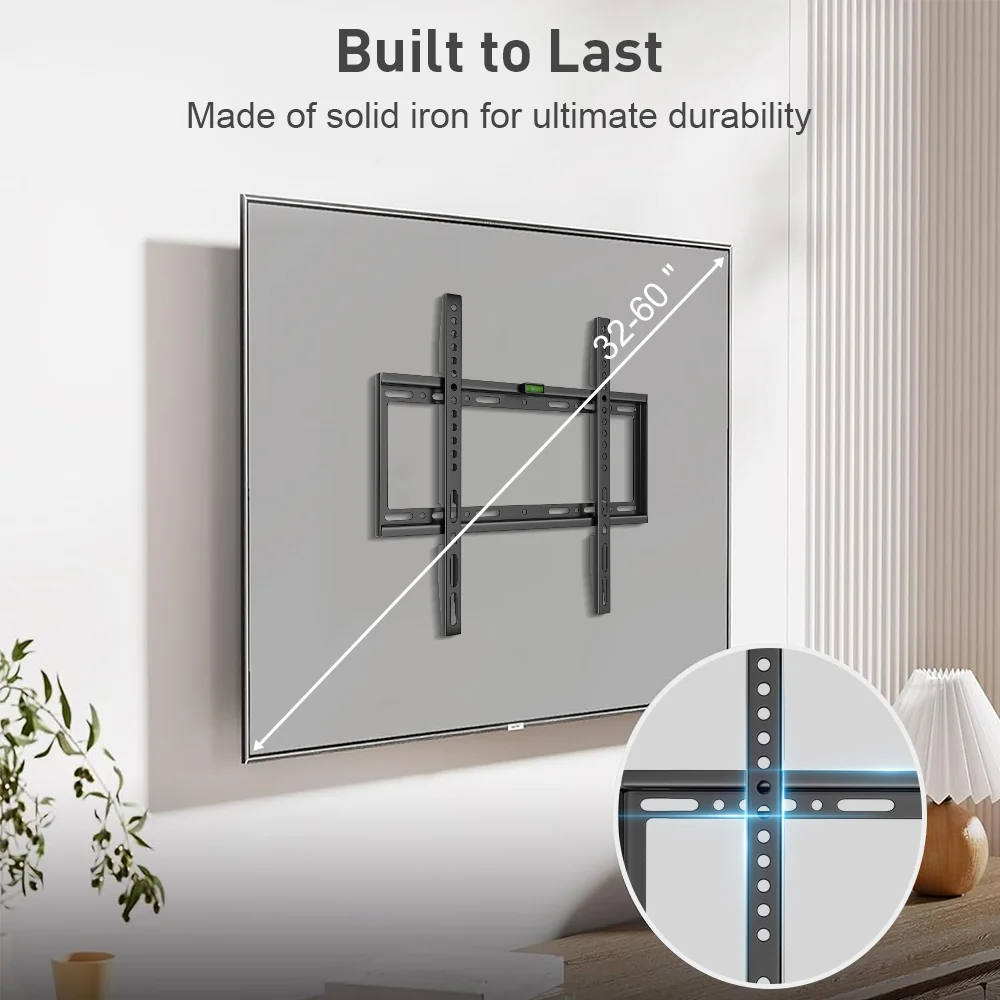 TV Stand For 32-60 inch TV Universal TV Wall Mount Bracket Monitor Wall Support PC Screen Bracket Fixed Holder