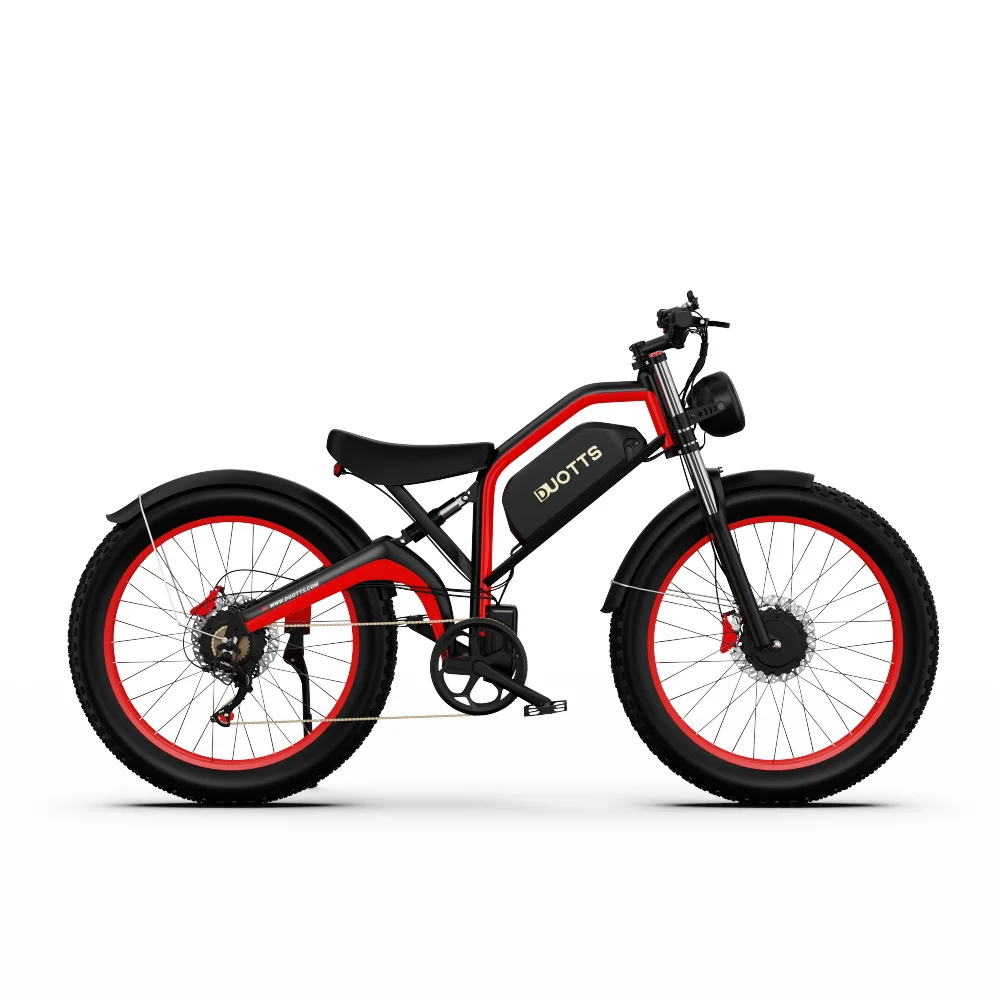 DUOTTS N26 Electric Bicycle 48V20AH Battery E-bike 26*4.0 Inch Wide Tire Adult Electric Bike