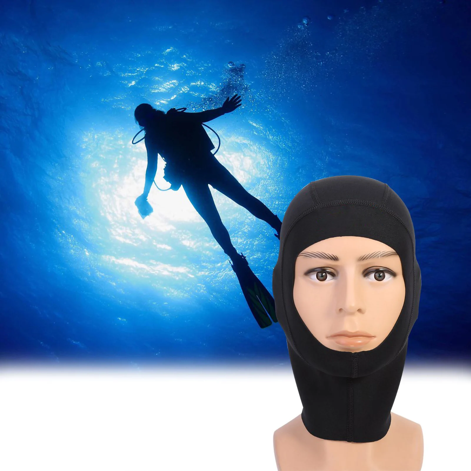 1mm/3mm Neoprene Snorkeling Wetsuit Hood Surf Divers Hat Diving Diving Hood Neoprene Wetsuit Wetsuit Hood
