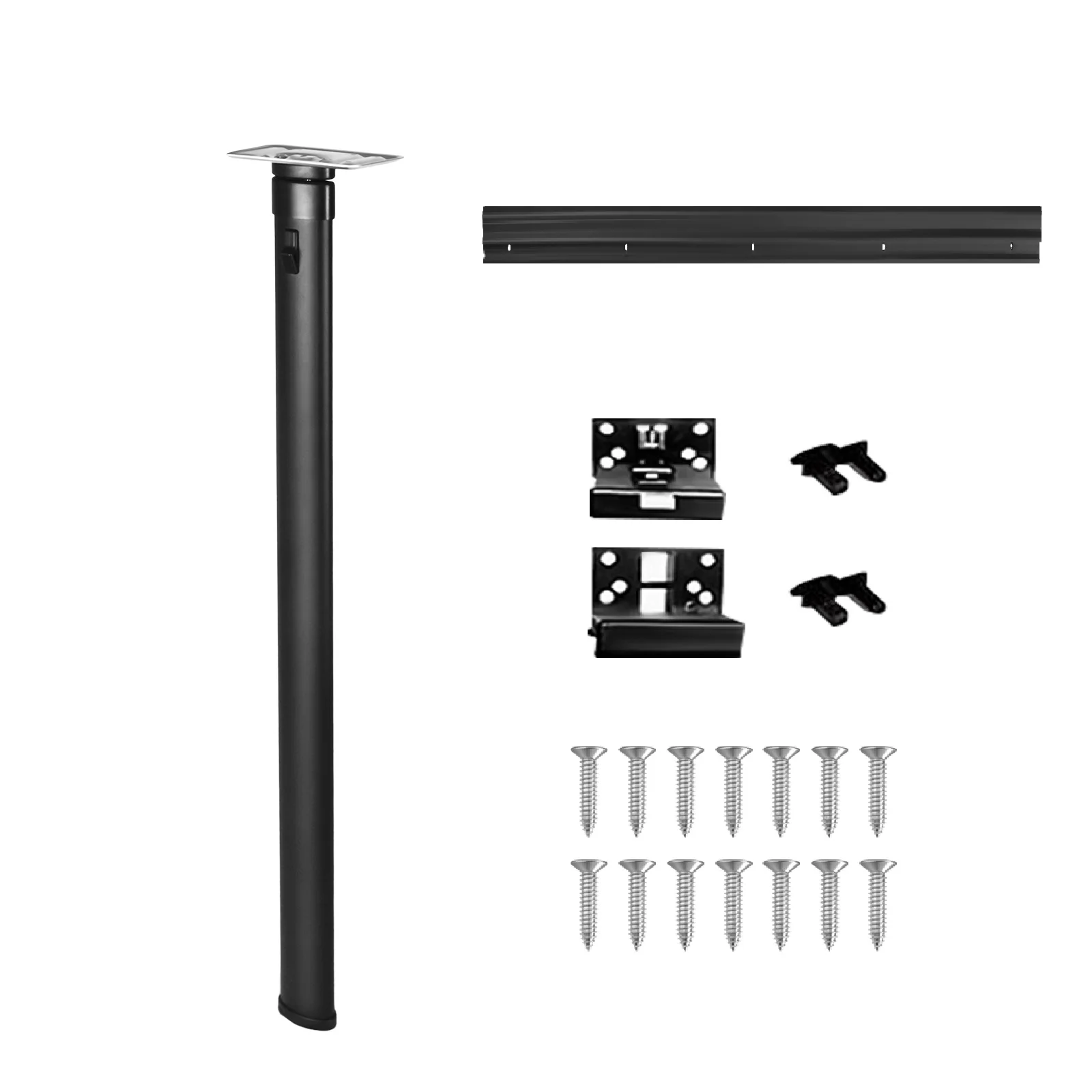 28.7 Inch RV Folding Table Leg Detachable Aluminum Alloy 730mm. Camper Motorhome Caravan Accessories Sturdy Desk Support Stand