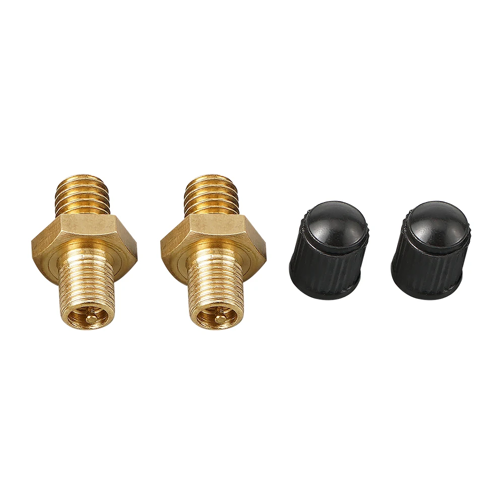 For Cam-Am Honda Artic Cat YXZ Polaris RZR Fox Shock UTV Air/Nitrogen Schrader Valve Stem Fitting Drilling Kit M8*1.25 Brass