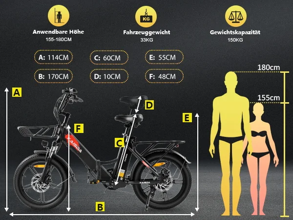 KAISDA K201 Adult Women Electric Bike 250W Motor Electric Bike 36V10.4Ah Battery 20 Inch Rubber Tire Mountain Snow Electric Bike