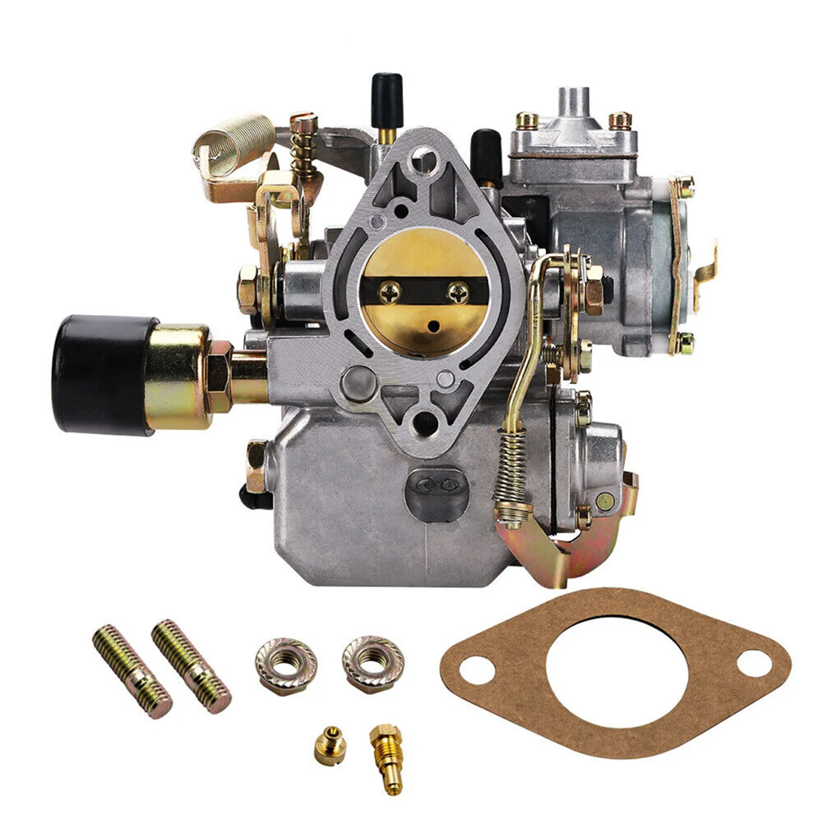 Areyourshop 34 Pict-3 Carburetor 113129031K For VW Beetles 1971-1979 Dual Port 1600cc 12V