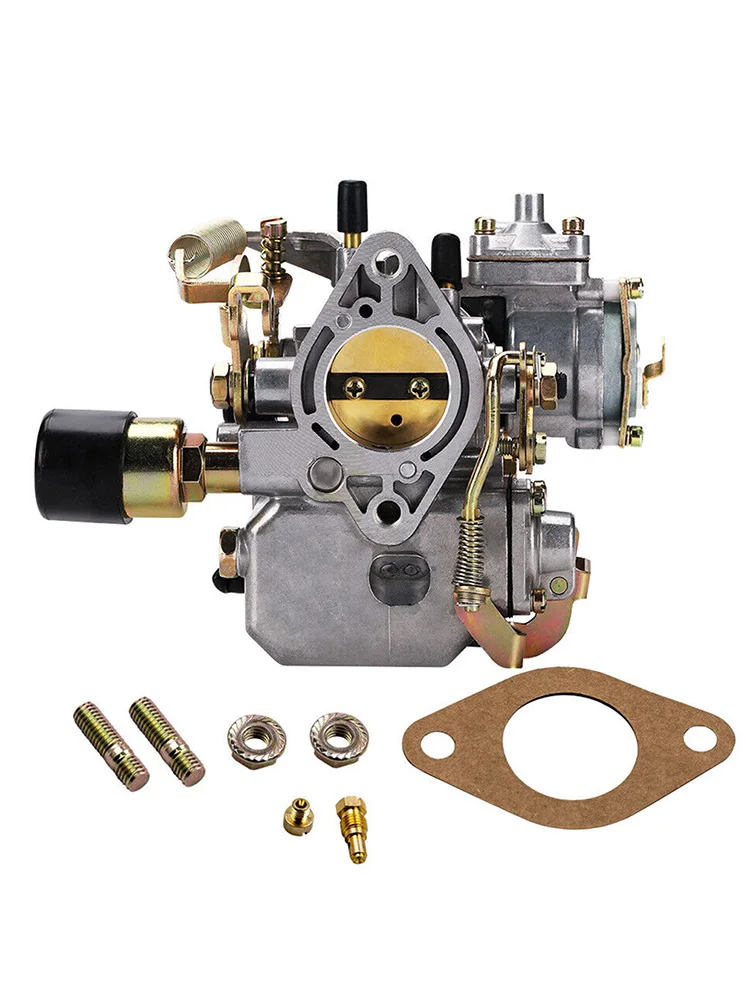 Areyourshop 34 Pict-3 Carburetor 113129031K For VW Beetles 1971-1979 Dual Port 1600cc 12V
