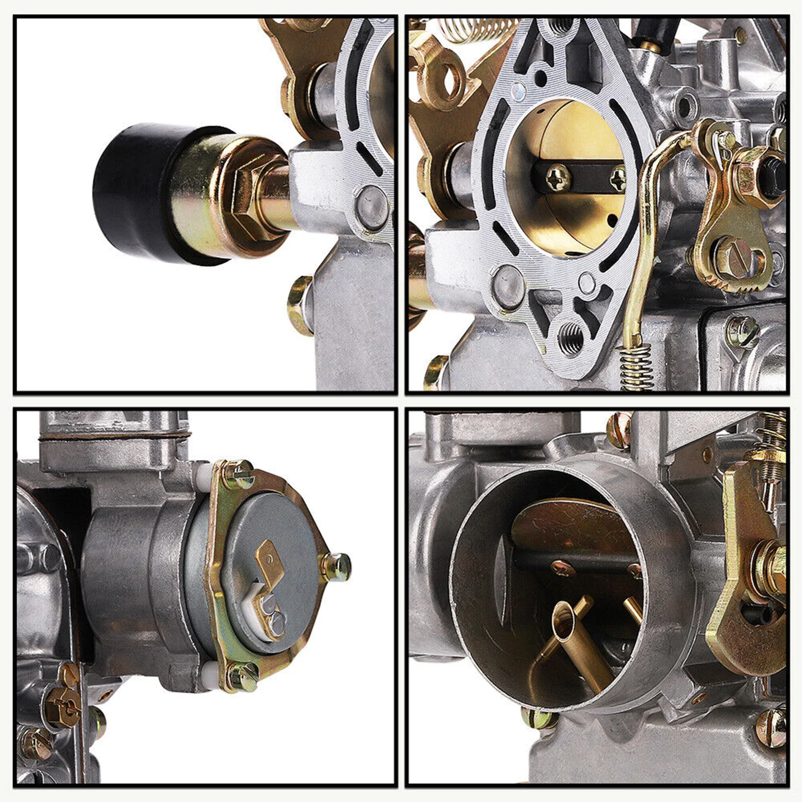 Areyourshop 34 Pict-3 Carburetor 113129031K For VW Beetles 1971-1979 Dual Port 1600cc 12V