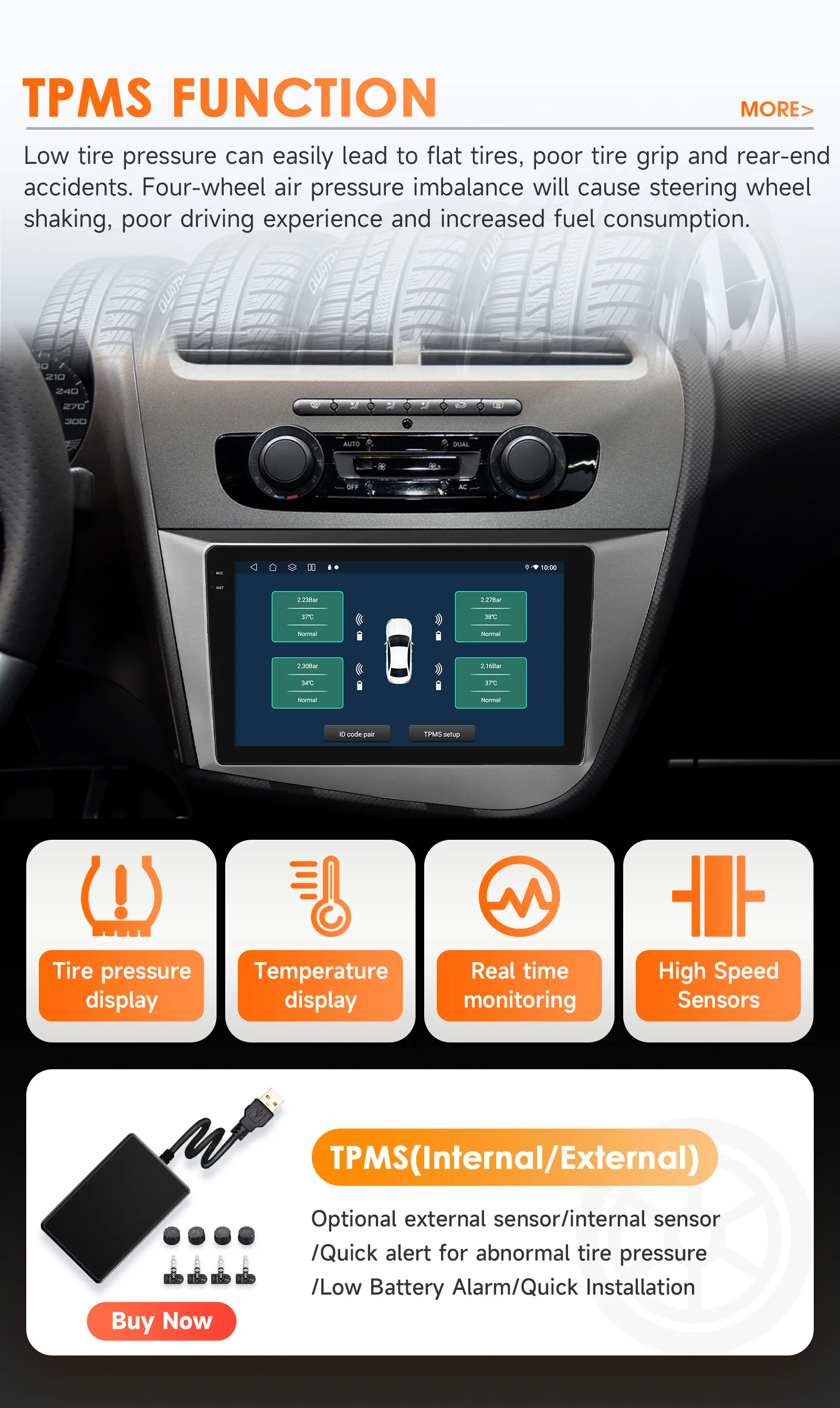OSSURET CarPlay Android Car Radio For Seat Leon 2 MK2 2005-2012 Car Multimedia Player Navi GPS 2din 4G-LET autoradio RDS 6115