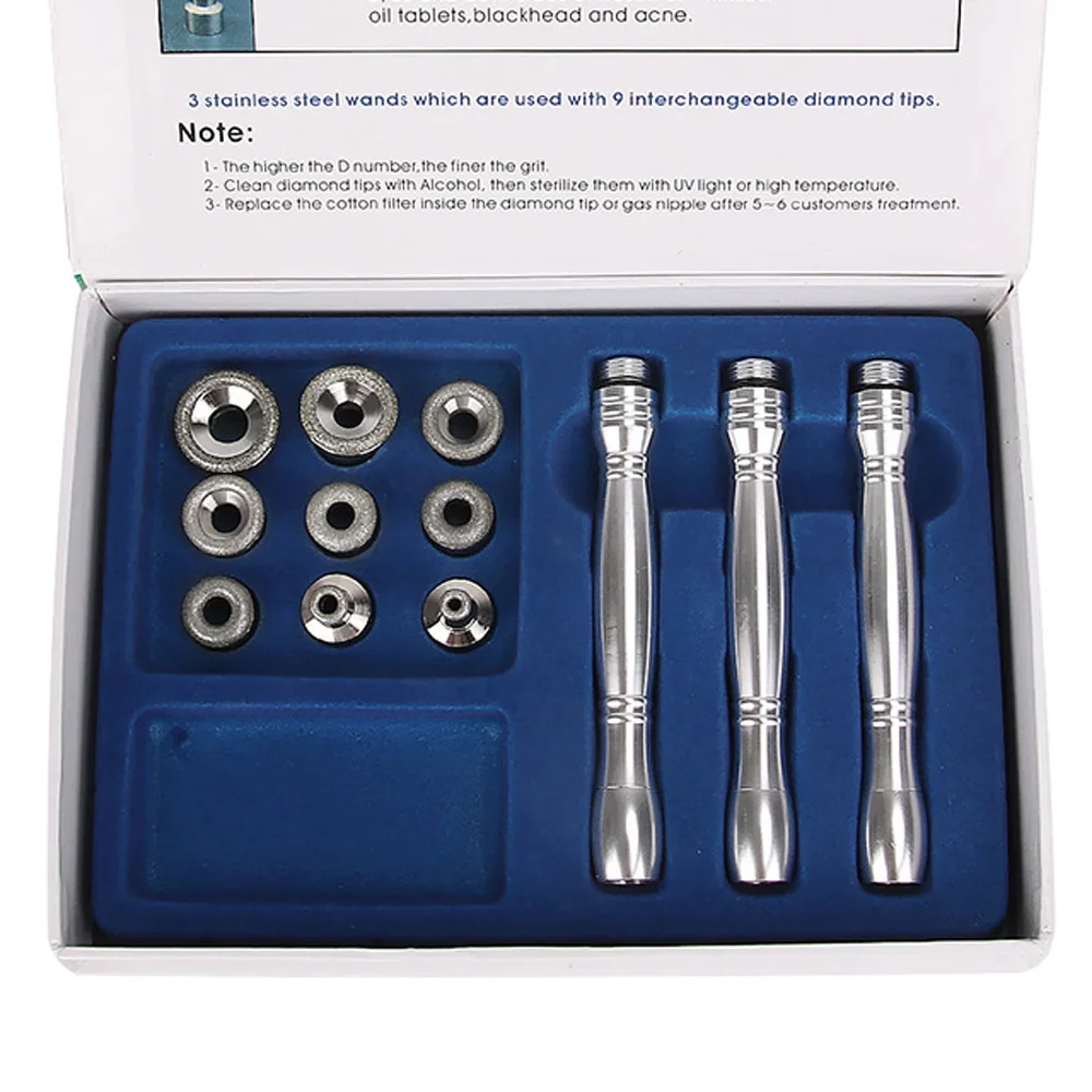 Three-hole Massager Skin Health Beauty Salon Microdermabrasion Skin Refinish Skin Lift Tighten Anti-wrinkle For Face