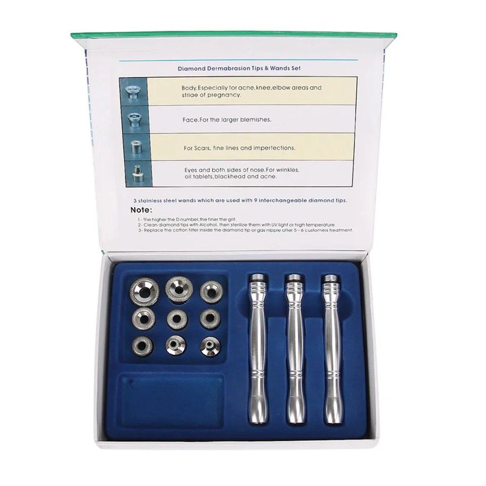 Three-hole Massager Skin Health Beauty Salon Microdermabrasion Skin Refinish Skin Lift Tighten Anti-wrinkle For Face
